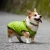 Import Lightweight Ripstop Mesh Lining Dog Raincoat Pet Apparel with Hoodie from China
