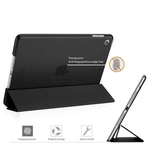 Lightweight Slim Smart Cover Frosted Translucent PC Shell Protective Case for iPad 8th Gen 10.2 2020 / iPad 7th gen. 10.2
