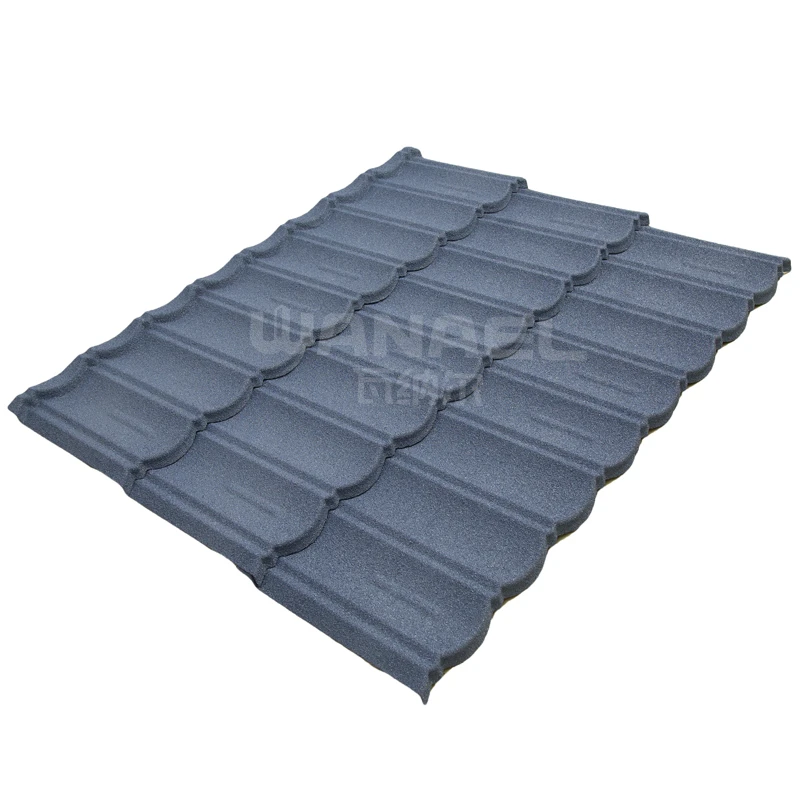 Lightweight Spanish Tile Roof, Stone Chips Coated Steel Roof, Substitute Of Interlocking Plastic Roof Tiles