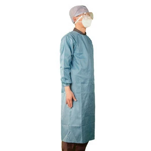 Liquid Inorganic acid-proof Apron with straps in the back Work clothes to prevent liquid sulfuric acid spillage