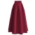 Import long chiffon skirt fashion 2016,red pleated circle skirt for women from China