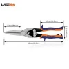 Long Cut Snip Straight Cut Regular Tin Cutting Shears with Forged Blade Heavy Duty Power Cutters