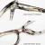 Import LongKeeper Rhinestone Cat Eye Reading Glasses for Farsighted Floral Women&#x27;s Spectacles with Diopters Fashion Degree Eyeglasses from China