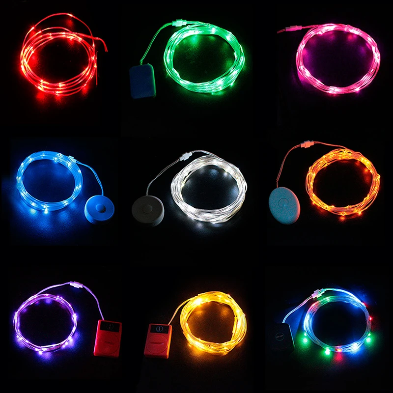 Low-voltage 5V waterproof flexible tent bicycle wheel decoration night light LED line strip light USB recharge