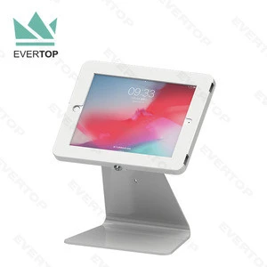 LST01-H Slim Lockable Counter Table Top for iPad Tablet Anti Theft Display Stand, Display for iPad Tablet Kiosk Survey Stand