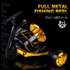 Lurekiller big game fishing reel japan fishing spinning reel stainless steel gears spinning pesca trolling fishing reel
