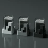 Luxury Decorative Simple Colored Custom Nordic Cement Candle Jar Concrete Jar Glass Candle Jars Wholesale Candle Vessels