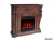 Import Luxury home decoration wooden mantel electric fireplace from China
