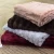 Import Luxury large double layers thick winter long plush PV fleece throw blanket with details from China