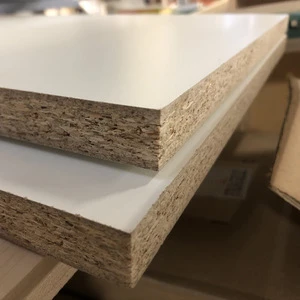 Made In China Heatproof Plain Thin Particle Board, Building Material High Strength Particle Board Furniture Grade/