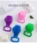 Import Magic Silicone Brushes Bath Towels Rubbing Back Mud Peeling Body Massage Shower Extended Scrubber Skin Clean Shower Brushes from China