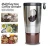 Import Manual Coffee Grinder with 5-Level Grinding Ceramic Conical Burr Mill from China