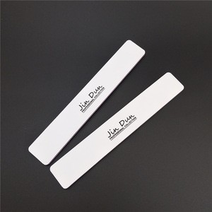 Manufacturers of high quality custom-made jumbo square zebra nail file sandpaper nail file
