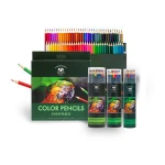 Marker Pens Color Set Art Prismacolor Artist Coloring Purse Rolled Drawing Mini Office Colored Pencils
