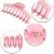 Import Matte Plastic Hair Claw Clips Large Nonslip Hair Claw Clips Strong Hold Thick Hair for Women and Girls Jedai from China