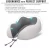 Memory Foam Travel Neck Pillow Travel Kit with 3D Contoured Eye Masks, Earplugs and Storage Bag