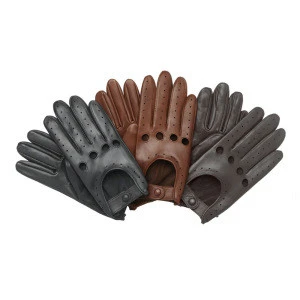 Men/Women soft Leather Driving glove Retro style (cheap)