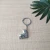 Import metal lock keyring key chain from China