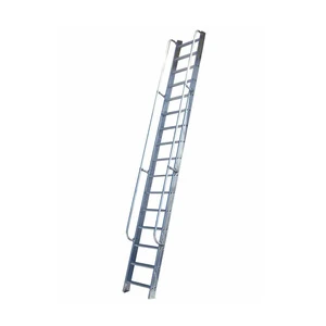 Metallic Ladder 12 Foot Marine Dock ladders and Marine Bulwark Ladders with handrails 6000 Series Aluminium