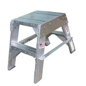 Metallic Ladder 20 Inch High Heavy Duty Aluminum Work Stands