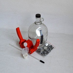 Micro Brew one Gallon Starters Home Brew Kit for homebrew include Jar capper filler