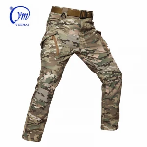 Military OEM Service IX9 Men SoftShell Splash Proof Tactical Cargo Pants CP Camo Trousers Erkek Kargo Pantolon