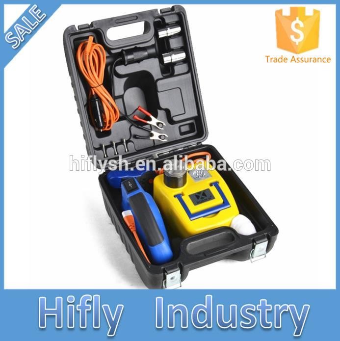 Min Height 17cm Max Height 47cm Car Electric Hydraulic jack Impact wrench Auto Jack Car Jack( CE ROHS EMC certificate)