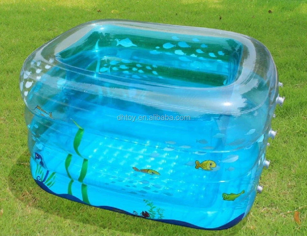 mini plastic indoor inflatable baby swimming pool