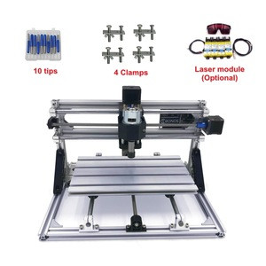 mini router wood lathe Pcb engraving Machine cnc 3018 PRO cnc laser cutting  machine