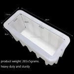 Mini Silicone Loaf Soap Mold Tall Skinny Moulds Toast Mousse Cake Tools Swirl Soap Mould Rectangle Molds