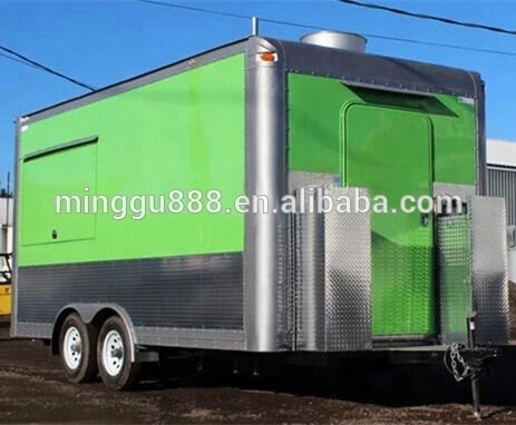 Mobile Ice Cream Vending Trailer Cart/ Commercial Ice Cream frying Food Trailer Truck/ Manufacture Ice Cream