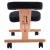 Import Mobile Wooden Ergonomic Kneeling Chair in Black Fabric ergonomic office chair from China