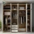 Import Modern Almirah Home Wooden storage Clothes Closet Cabinet Amoires Wardrobe from China