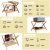 Import modern bedroom bamboo antique folding stand hotel room luggage rack from China