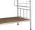 Import Modern bedroom furniture double  bed metal frame bunk beds dormitory adult 2 tier steel bunk bed from China