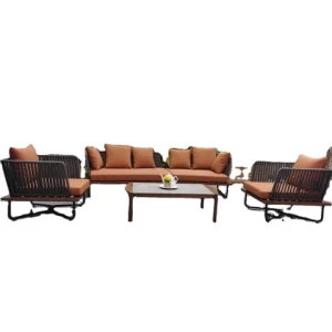 Modern Design Patio Outdoor Sofa Set Garden Furniture Rope Weaving Garden Set Patio Furniture