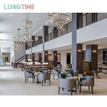 Modern high end western 5 star hotel coffee bar furniture sets
