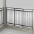 Import modern iron railing designs balustrade architecture balcony fence galvanized stainless steel balcony railing design from China