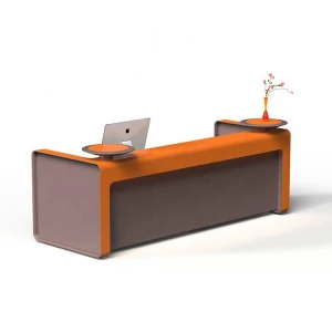 modern luxury beauty salon front desk counter office reception table