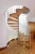 Import Modern outdoor stainless steel railing spiral stair from China