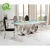 Import Modern tempered glass dinning table set tables for restaurants furniture from China