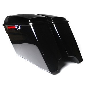 Motorcycle Curve CVO ABS Plastic Side Box Saddlebag for Harley Touring 2014-2019