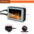 Import MT001  car dvr 4 inch screen Motorcycle Black Box with WiFi Front and rear dual cameras  Dash Camera from China