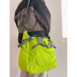 Multifunctional messenger bag large-capacity wide shoulder strap simple bag