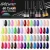 Import NAILWIND professional nail supplies 8ml plastic bottle pure color series nails gel semi permanent uv gel polish with 60 colors from China