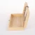 Import Nanzhu wooden box pen, ink, paper, inkstone collection gift box, calligraphy and painting packaging collection box solid wood from China