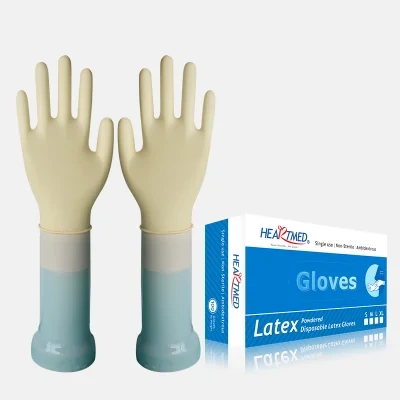 Natural Rubber Disposable Latex Gloves