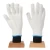 Import Natural white string knitted safety ansi working glove from China