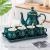 Import New Arrival Bone China Teapot Arabic Coffee And Teaset Gift Tea Cup Set With Tray from China