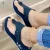 Import New arrival flip flops wholesale platform slippers beach slippers for women wedge shoes from China
